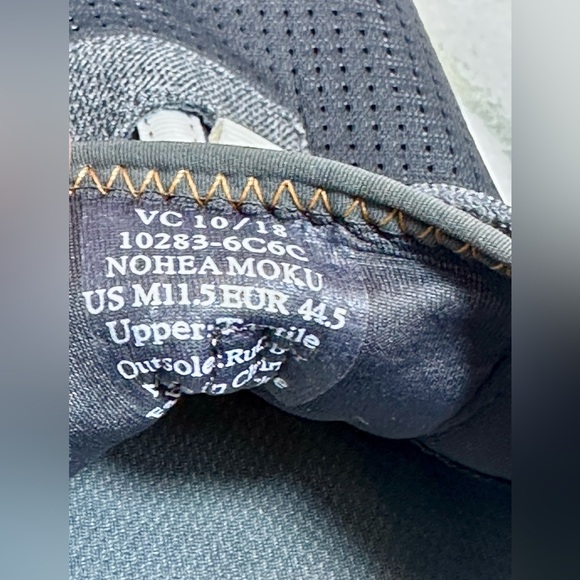 OluKai Nohea Moku Men’s Boat Shoes Size 11.5 Dark Shadow - Picture 7 of 12